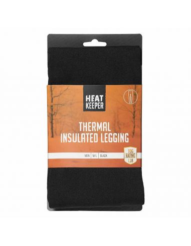 Heatkeeper Heren Thermo Seamless Lange Broek Zwart