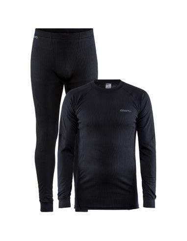 Craft Heren Thermo Set CORE DRY BASELAYER Zwart 1909707