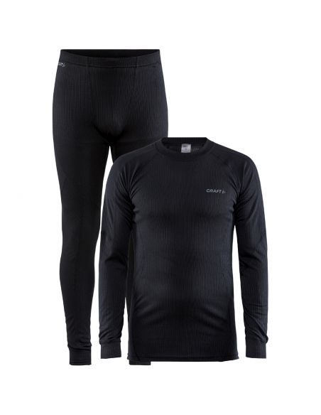 Craft Heren Thermo Set CORE DRY BASELAYER Zwart 1909707