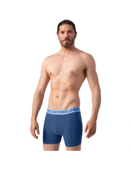 MuchachoMalo Hello Moonlight 7pack Light Cotton Solid 54 Heren Boxershorts