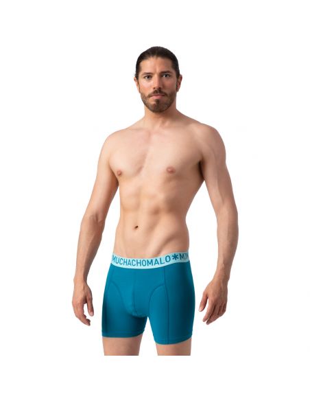 MuchachoMalo Hello Moonlight 7pack Light Cotton Solid 54 Heren Boxershorts