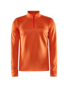 Craft Heren Thermo MID-LAYER Fleece Shirt  CHESTNUT 1909496-580000