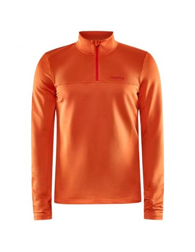 Craft Heren Thermo MID-LAYER Fleece Shirt  CHESTNUT 1909496-580000