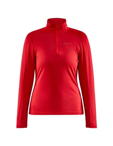 Craft Dames Thermo MID-LAYER Fleece Shirt  BRIGHT RED 1909497-430000