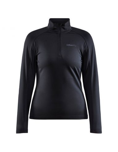 Craft Dames Thermo Mid-wear Fleece Shirt  BLACK 1909497-999000