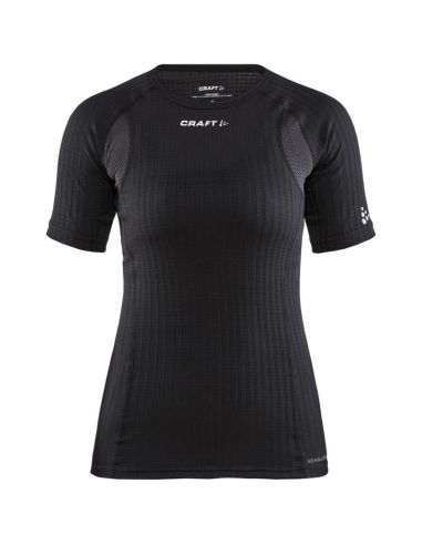 Craft Dames Thermo BASELAYER T-shirt  BLACK 1909672-999000