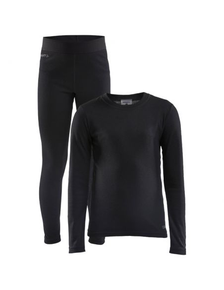 Craft Thermo BASELAYER Set  BLACK 1909712-999000