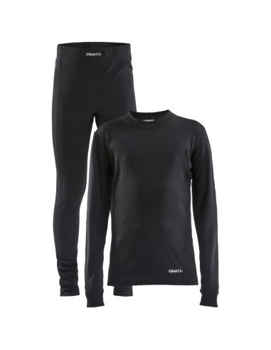 Craft Thermo BASELAYER Set  BLACK 1909713-999000