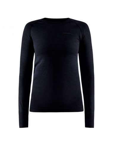 Craft Dames Thermo BASELAYER T-shirt  BLACK 1911168-B999000