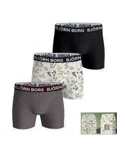 Bjorn Borg Heren Boxershort 3Pack Cotton Stretch Holiday MP001