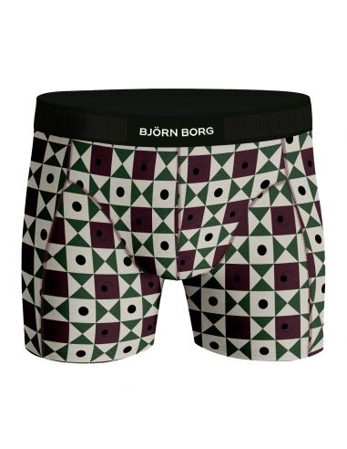 Bjorn Borg Heren Boxershorts 2Pack Premium Cotton Stretch Holiday MP001