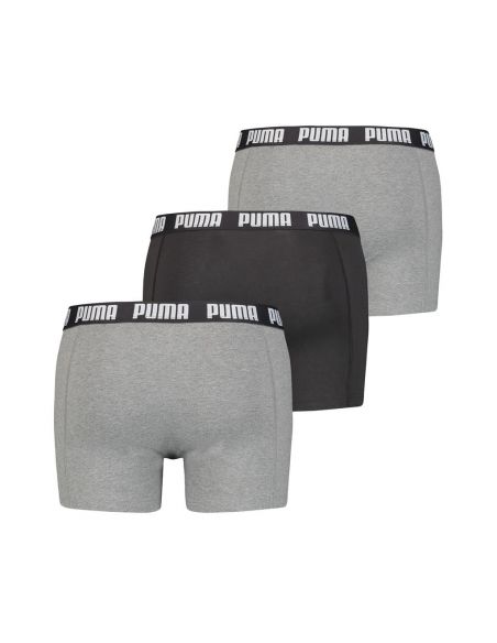Puma Boxershorts Everyday 3Pack Zwart Grijs