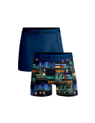 MuchachoMalo Jongens Boxershorts 2Pack Muhammed Ali Experience