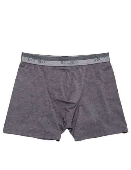 HOM HO1 Original New Maxi Long Grey Melange Boxershort