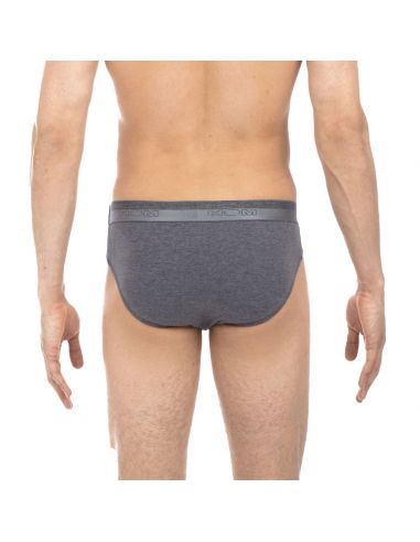 HOM HO1 Original New Mini Slip Brief Grey Melange