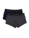 HOM H01 Boxer Briefs 2Pack Boxerlines 2 Navy Grijs V006