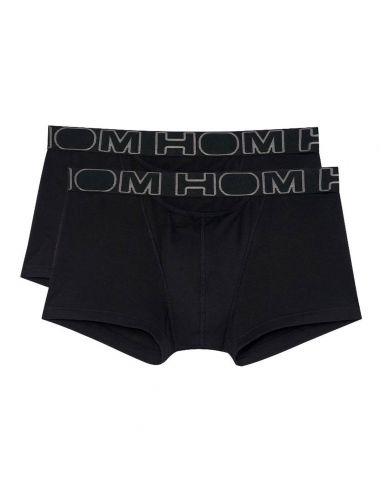 HOM H01 Boxer Briefs 2Pack Boxerlines 2 Zwart V001