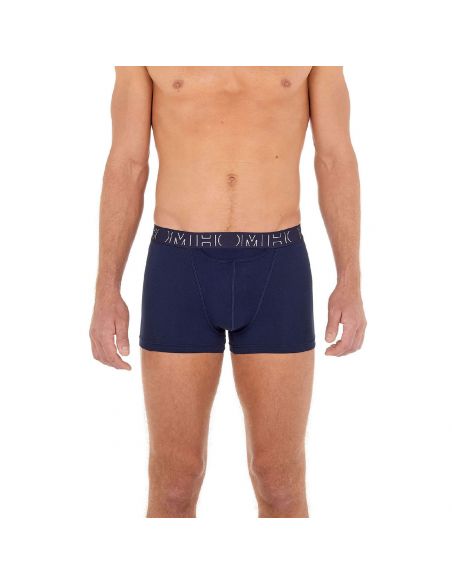 HOM H01 Boxer Briefs 2Pack Boxerlines 2 Navy Blauw D046