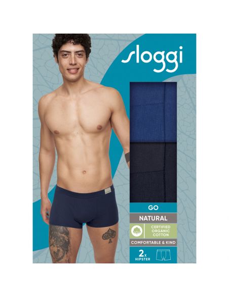 Sloggi Men GO Natural Hipster C2P 2Pack M008