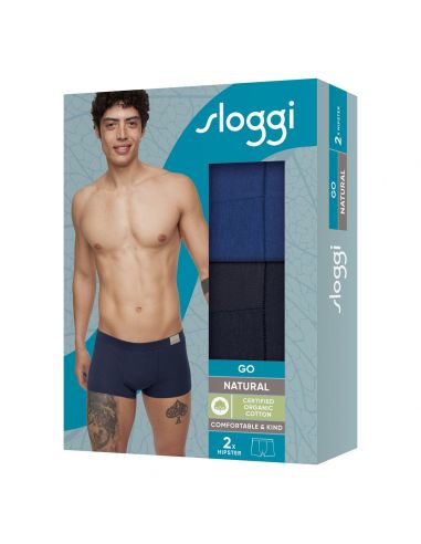 Sloggi Men GO Natural Hipster C2P 2Pack M008