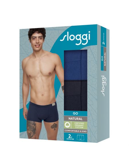 Sloggi Men GO Natural Hipster C2P 2Pack M008