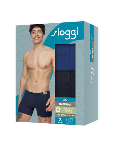 Sloggi Men GO Natural Short C2P 2Pack M008
