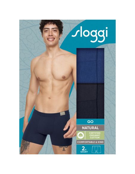 Sloggi Men GO Natural Short C2P 2Pack M008