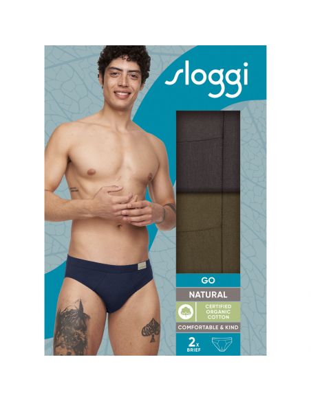 Sloggi Men GO Natural Brief C2P 2Pack M004