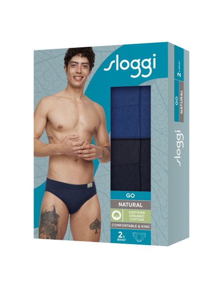 Sloggi Men GO Natural Brief C2P 2Pack M008