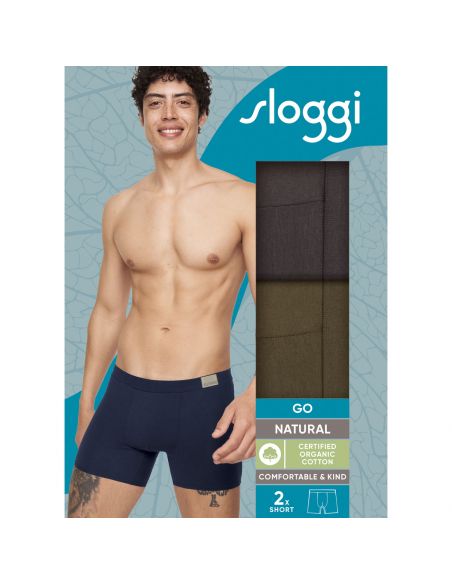 Sloggi Men GO Natural Short C2P 2Pack M004