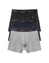 Claesens Basics basic boxer Grey Navy Black Mix 3 pack