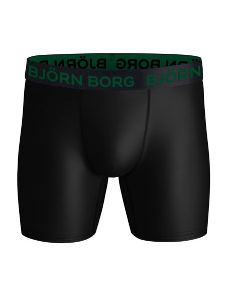 Bjorn Borg Heren Boxershort 3Pack Performance Green Leaves MP004