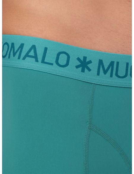 MuchachoMalo Heren Boxershorts Microfiber 3Pack Zwart Groen Oranje 31