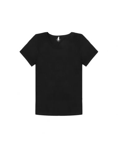 Claesens Dames T-Shirt Loose Fit Zwart