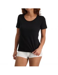 Claesens Dames T-Shirt Loose Fit Zwart 2