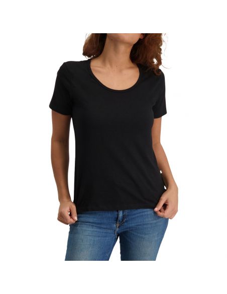 Claesens Dames T-Shirt Loose Fit Zwart
