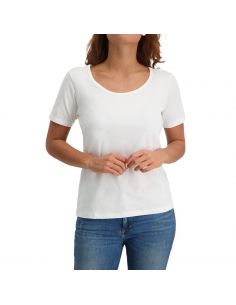 Claesens Dames T-Shirt Loose Fit Wit 2