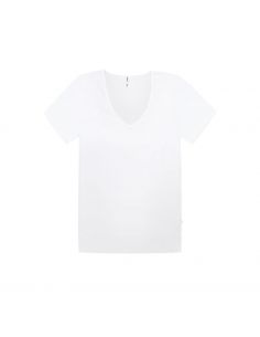 Claesens Dames V-Shirt Loose Fit Zwart