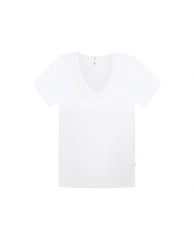 Claesens Dames V-Shirt Loose Fit Zwart