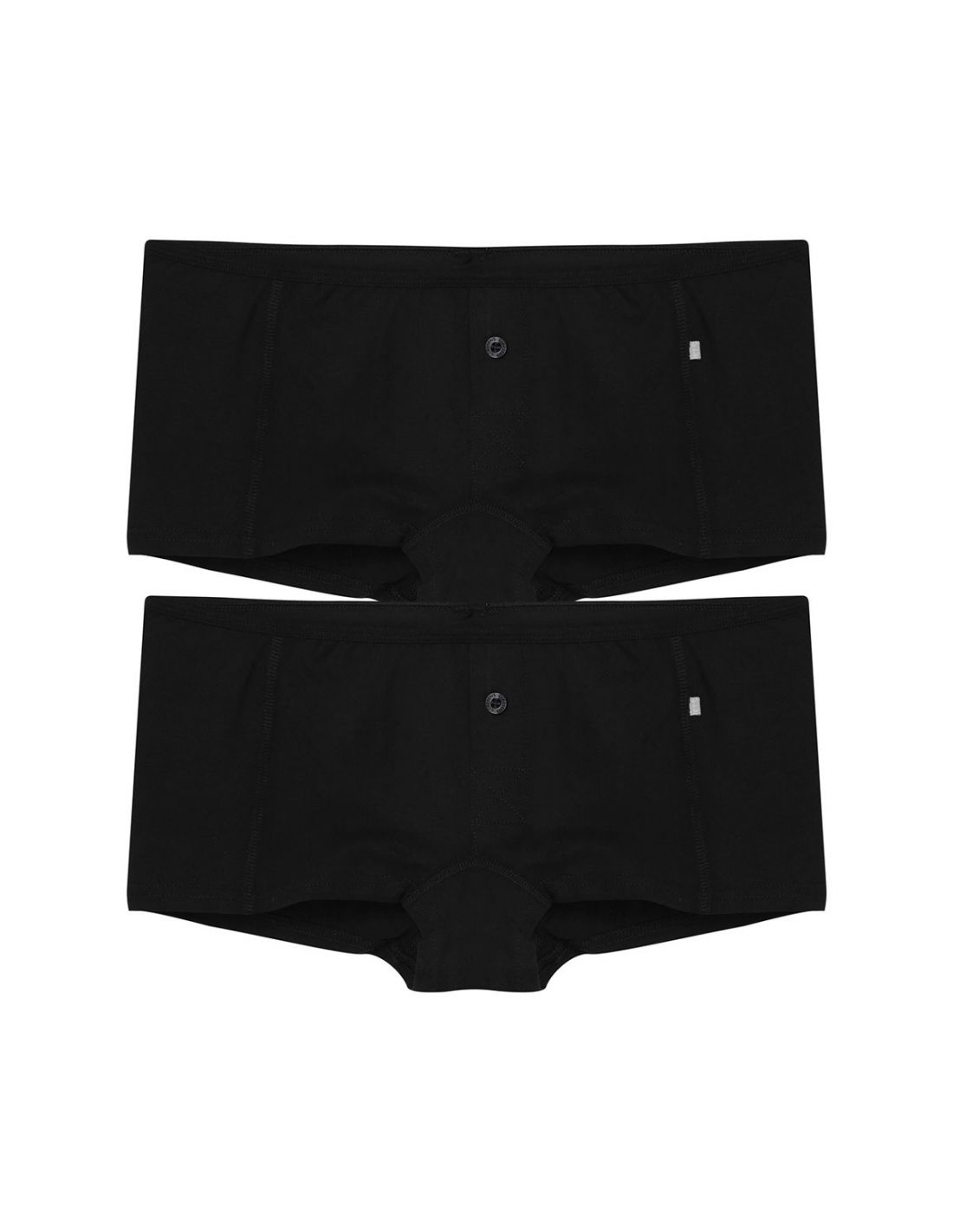 Claesens Dames Boxershorts 2Pack Zwart