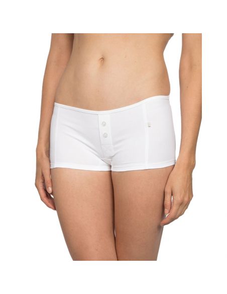 Claesens Dames Boxershorts 2Pack Wit 