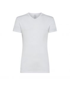 Alan Red V-Shirt Organic Vancouver 2Pack Wit