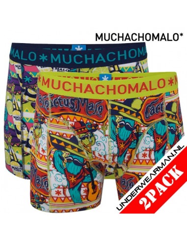 MuchachoMalo Mexico Print 2Pack Kinder Ondergoed
