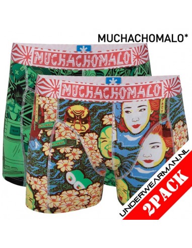 MuchachoMalo Japan Print 2Pack Kinder Ondergoed
