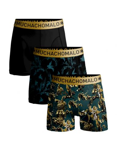 MuchachoMalo Heren Boxershorts 3Pack Statue Battle