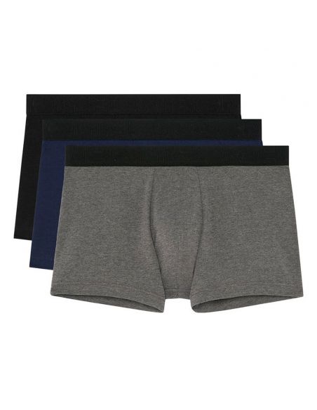 HOM Boxer Briefs 3Pack Tonal 2 Zwart Grijs Navy