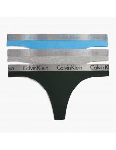 Calvin Klein Dames String 3Pack BOZ 2