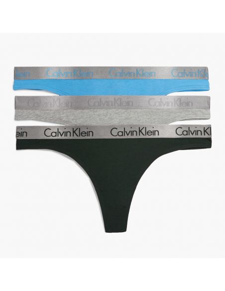 Calvin Klein Dames String 3Pack BOZ