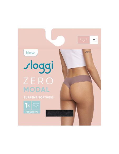 Sloggi Zero Modal 2.0 Hip-String Zwart