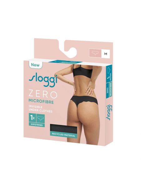 Sloggi Zero Microfibre 2.0 Hip-String Zwart